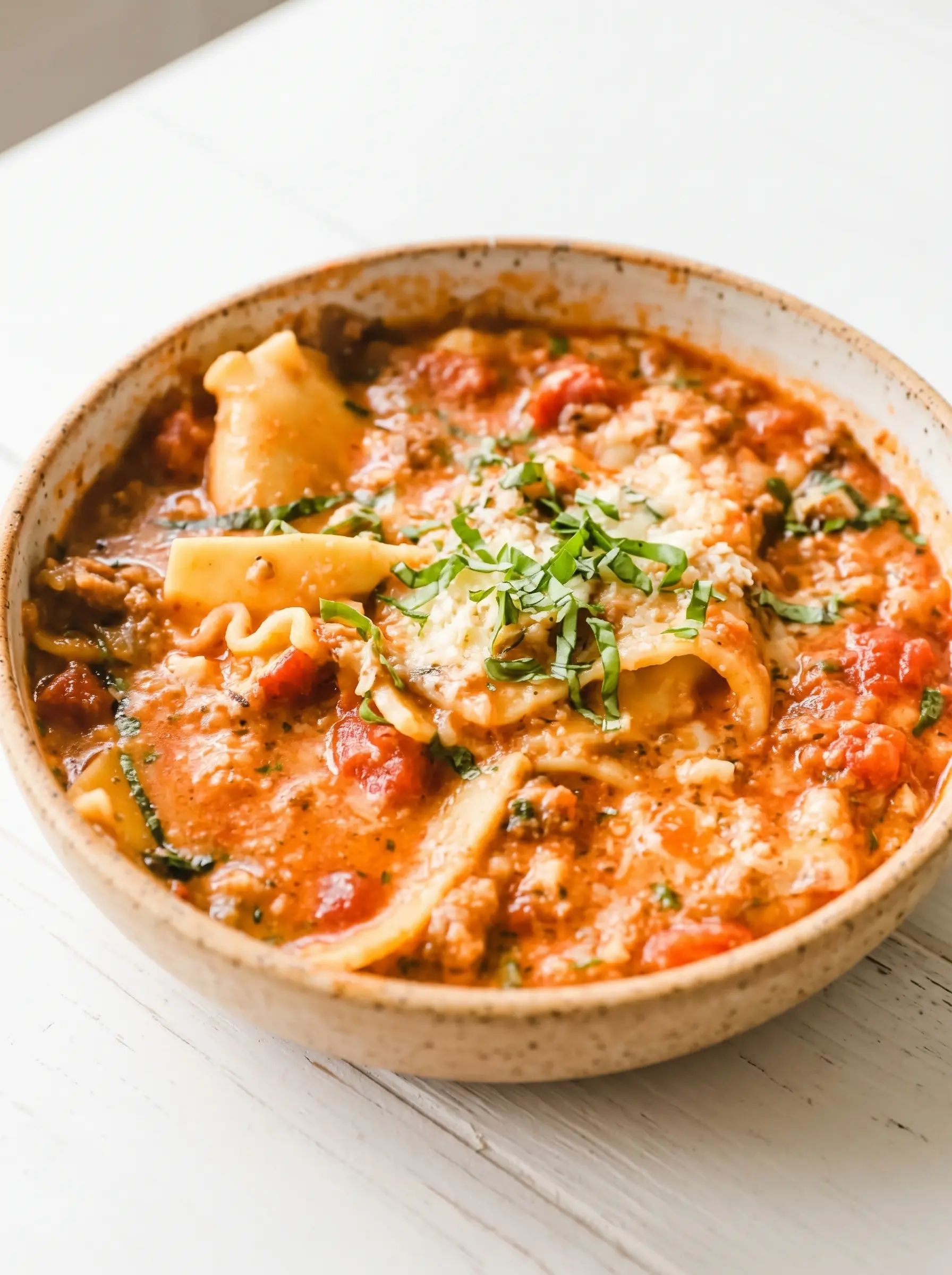 Creamy Lasagna Soup (Cozy Meal-Prep Comfort Food)