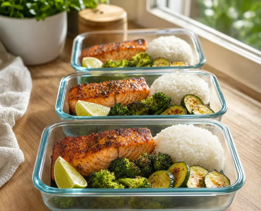 20-Minute High-Protein Lunch Meal Prep (5 Days, 1 Grocery Trip)