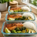 20-Minute High-Protein Lunch Meal Prep (5 Days, 1 Grocery Trip)