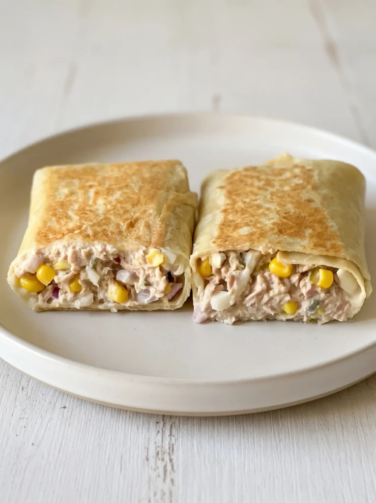 Tuna Melt Wrap (High-Protein, 52g Protein)