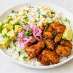 Chicken Street Corn Rice Bowls (High-Protein Meal Prep)