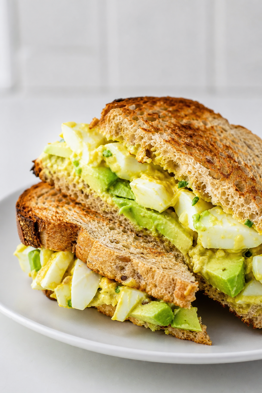 Creamy Avocado Egg Salad (High-Protein, No Mayo Needed)