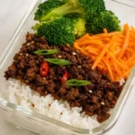 Firecracker Beef Meal Prep Bowls (High-Protein)