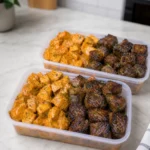 High-Protein Creamy Chipotle Steak & Potatoes Meal Prep