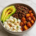 Hot Honey Ground Beef Bowl (High-Protein Meal Prep)
