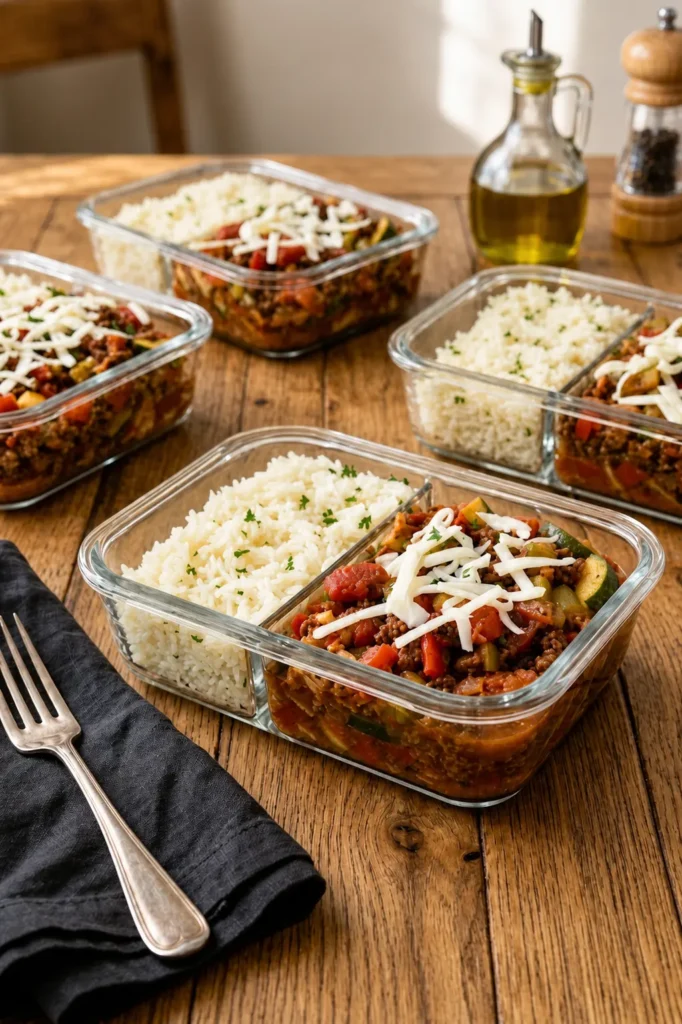 Meal Prep Unstuffed Pepper Bowls (High-Protein)