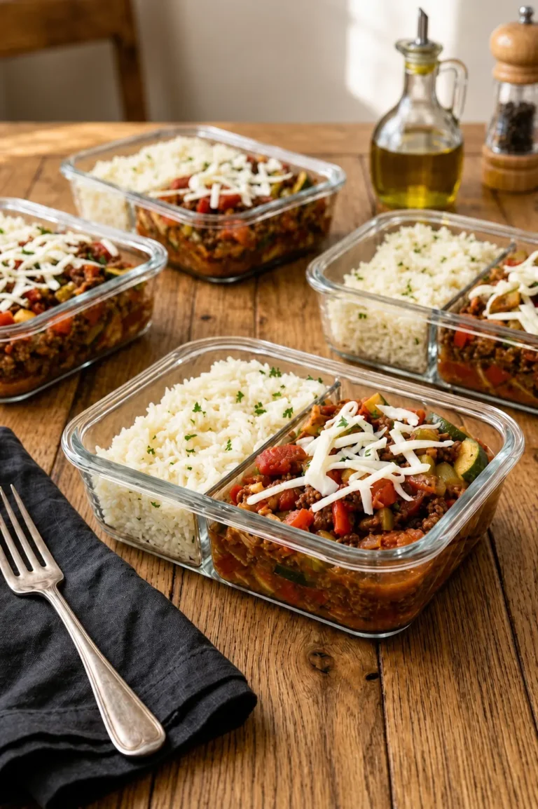 Meal Prep Unstuffed Pepper Bowls (High-Protein)