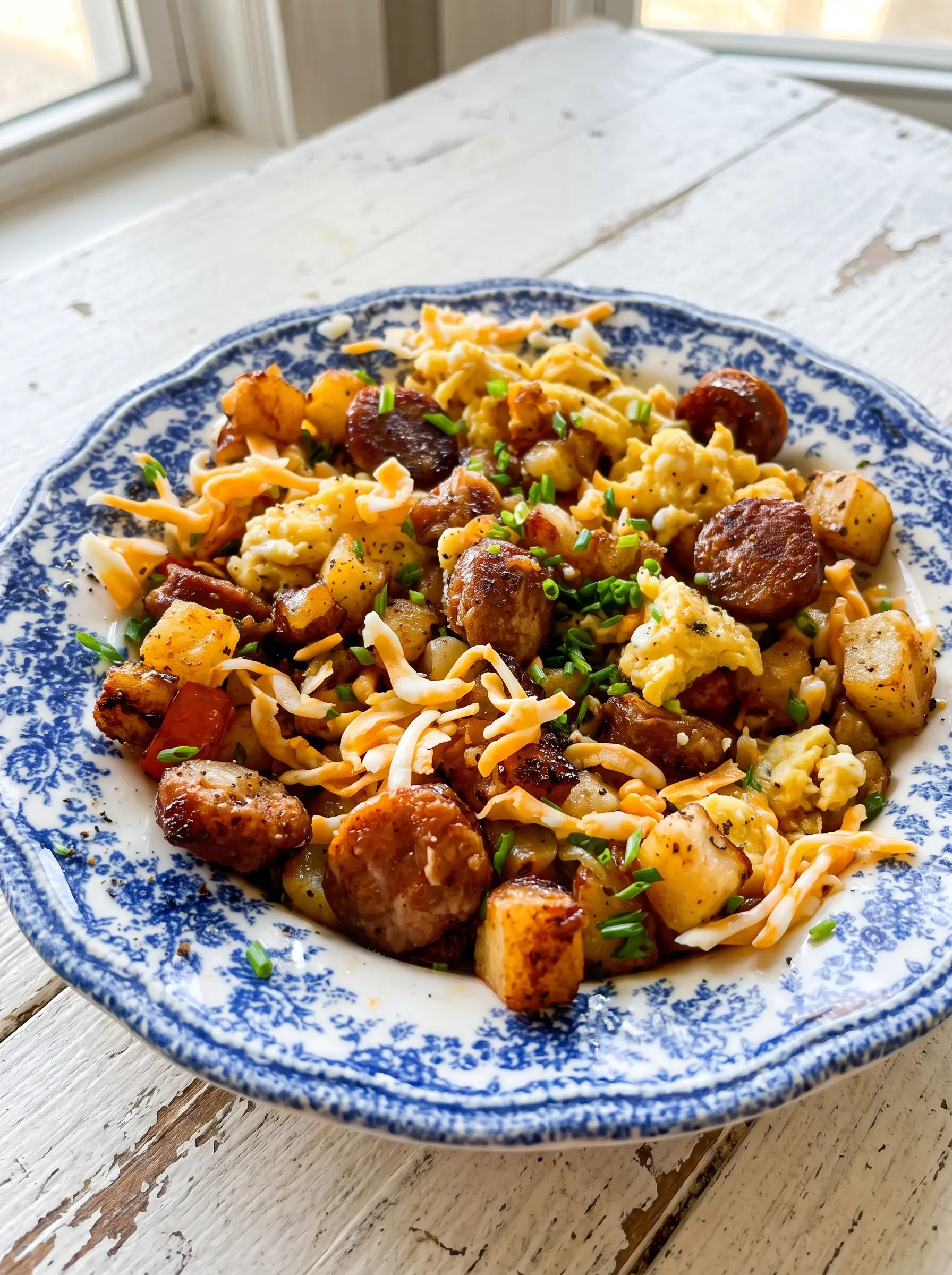 Sausage & Potato Breakfast Meal-Prep Bowls (High-Protein)