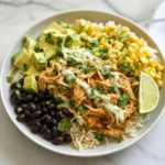Slow Cooker Chicken Burrito Bowls (High-Protein Meal Prep)