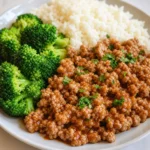 Sweet & Spicy Ground Turkey Broccoli Bowls (High-Protein)