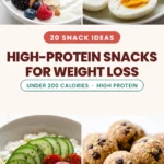 High-Protein Snacks for Weight Loss (20 Easy Ideas)