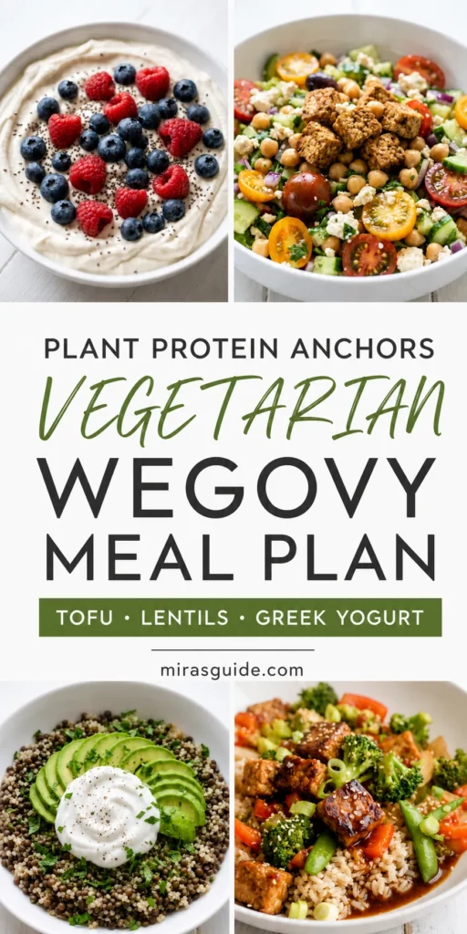 Wegovy Meal Plan Vegetarian Pinterest meal plan pin