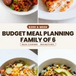 Budget Meal Planning Family of 6 (The Bulk-Cooking System That Works)