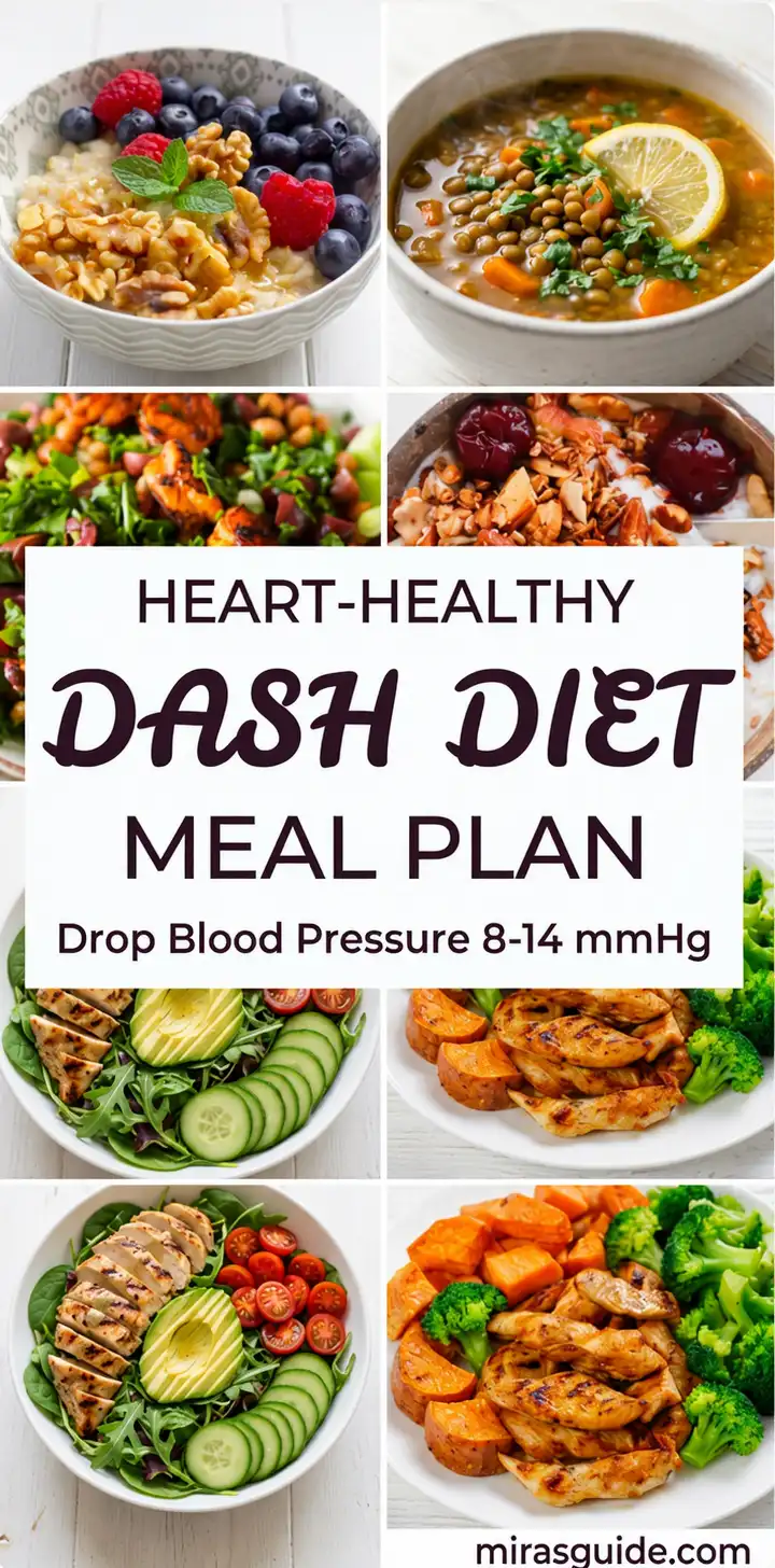 DASH Diet Meal Plan (The Honest Heart-Healthy Weekly Framework)
