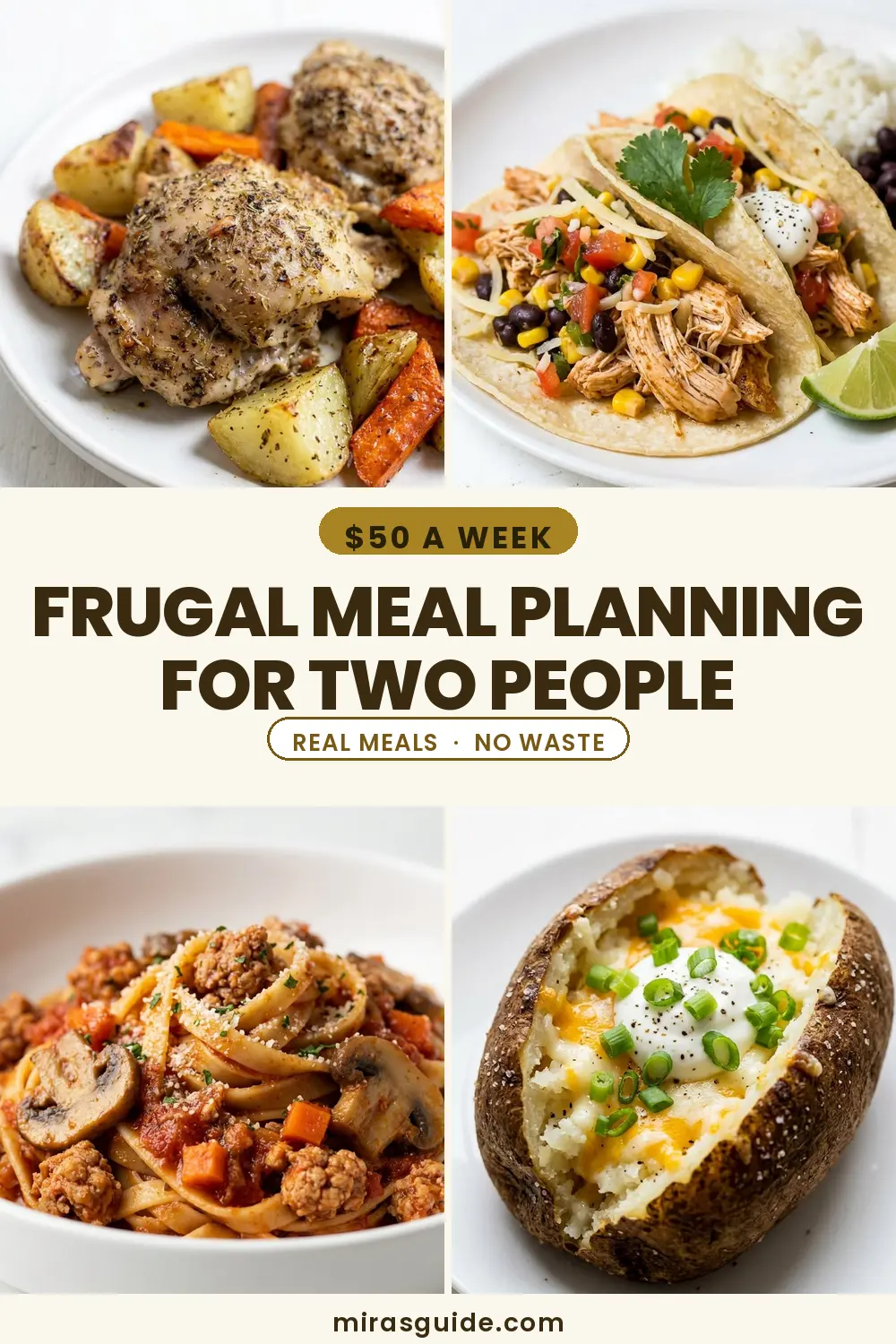 Frugal Meal Planning for 2 (The $50-a-Week System That Actually Works)