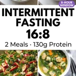 Intermittent Fasting Meal Plan 16:8 (The Honest Weekly Framework)
