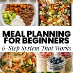 Meal Planning for Beginners: 6-Step System That Works