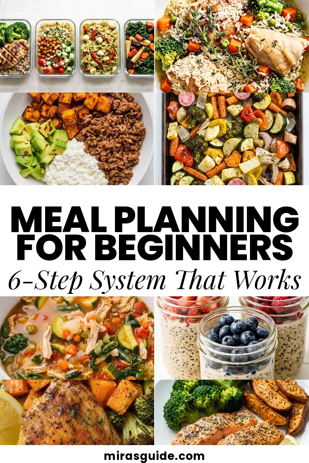 Meal Planning for Beginners: 6-Step System That Works