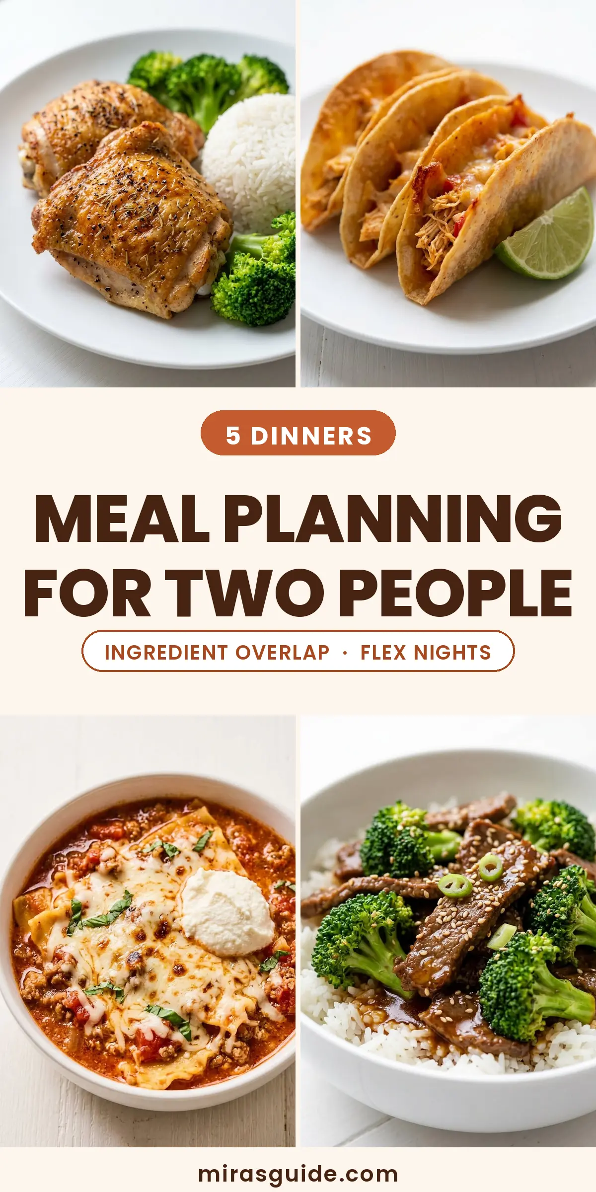 Meal Planning for Two (The Couples System That Actually Works)
