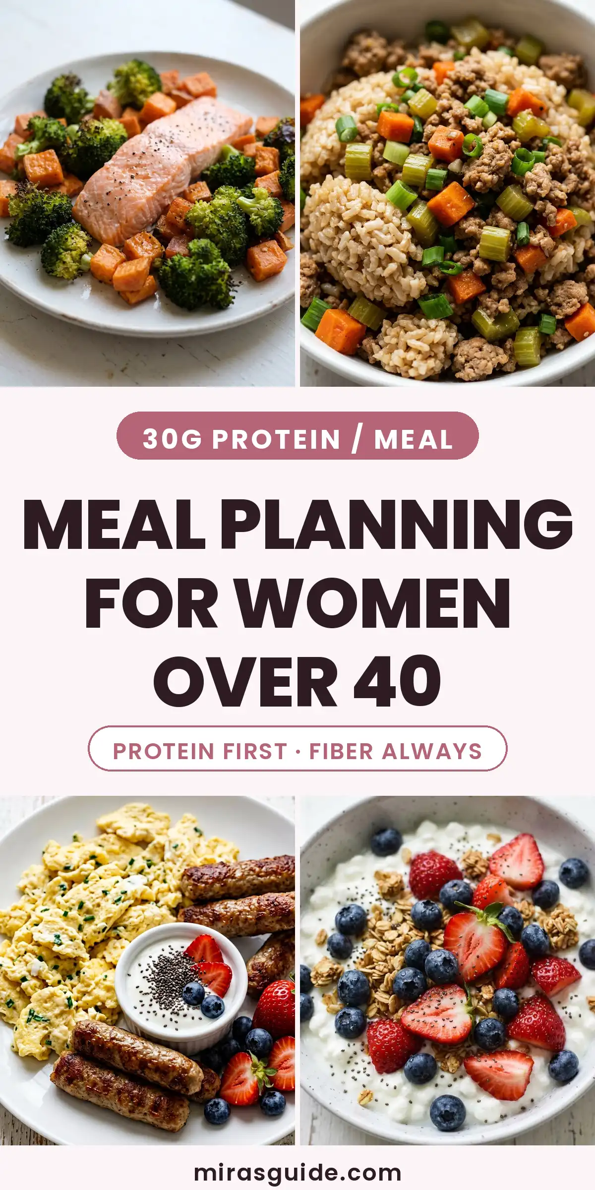 Meal Planning for Women Over 40 (The Midlife Macro Method)
