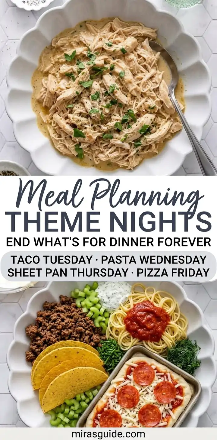 Meal Planning Theme Nights (The Weekly Rotation That Ends the What’s for Dinner Question)