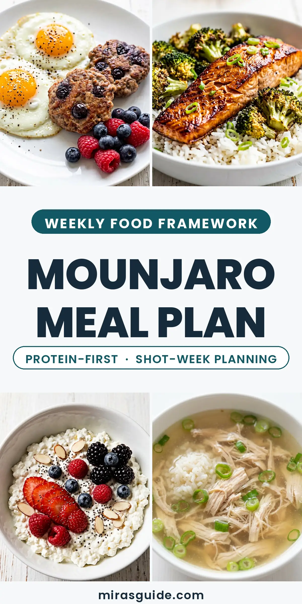 Mounjaro Meal Plan Pinterest meal plan pin