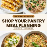 Shop Your Pantry Meal Planning (The Weekly System That Cuts Waste and Grocery Bills)