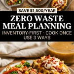 Zero Waste Meal Planning (The Weekly System That Uses Every Ingredient)