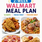 2 Week Walmart Meal Plan Pinterest meal plan pin