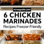 6 Chicken Marinade Recipes (Freezer-Friendly)