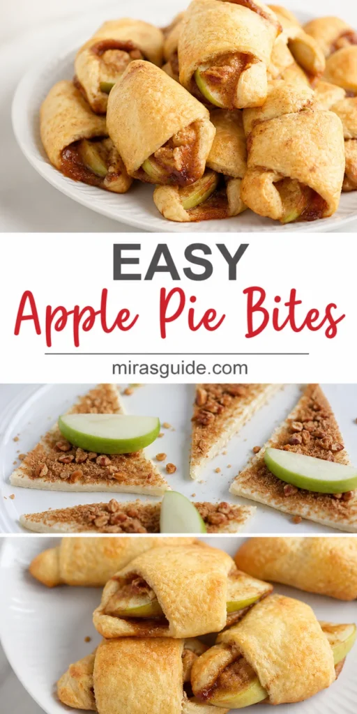 Easy Apple Pie Bites