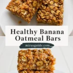 Banana Oatmeal Bars