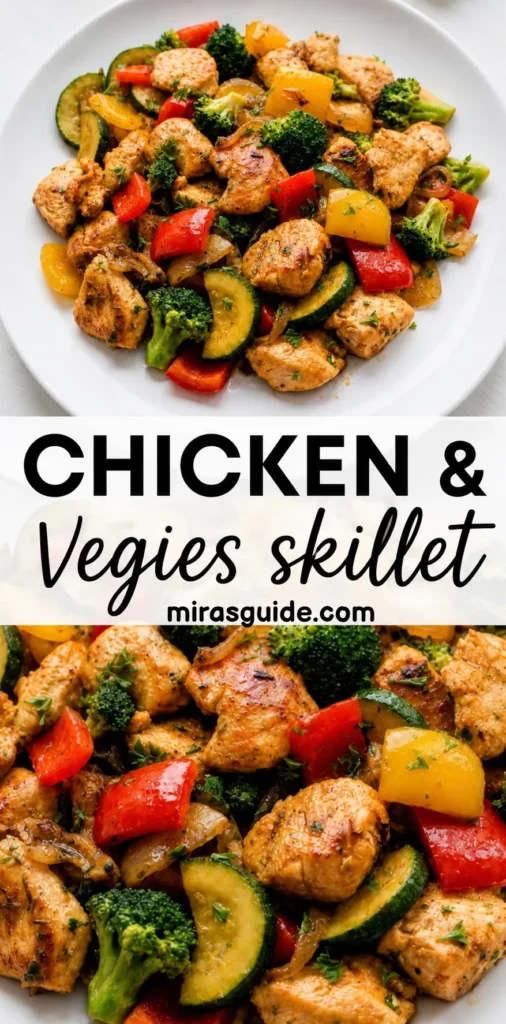 Chicken and Vegetables Skillet
