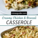 Creamy chicken broccoli casserole