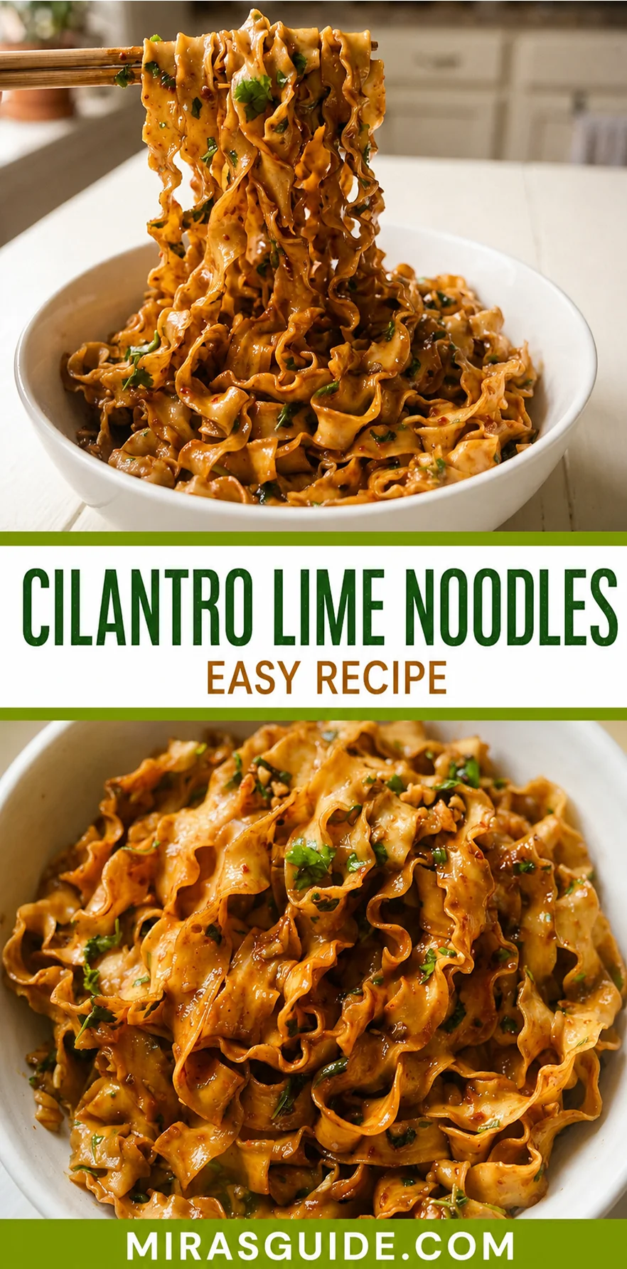Cilantro Lime Noodles