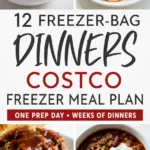 Costco Freezer Meal Plan Pinterest meal plan pin