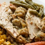 Crock Pot Chicken and Stuffing