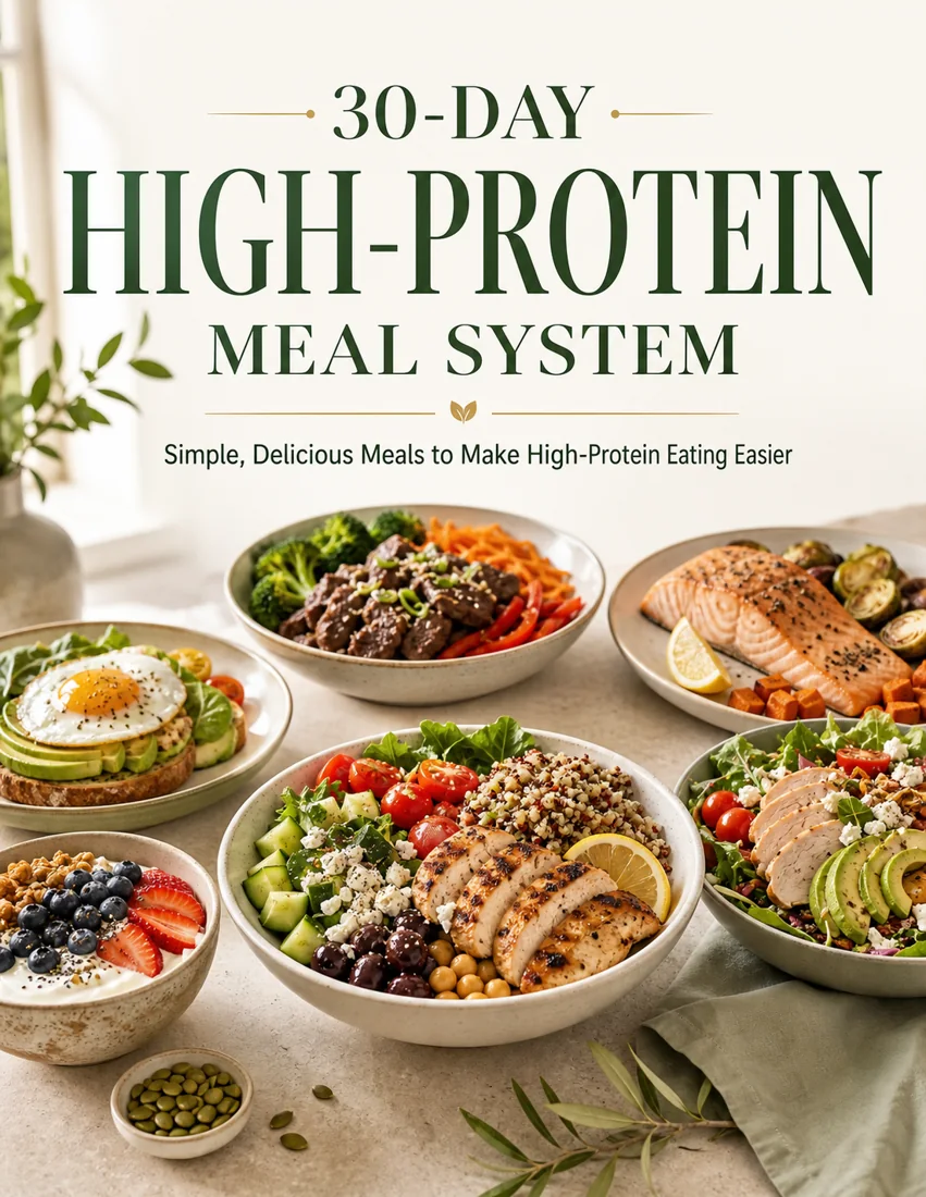30-Day High-Protein Meal System product cover