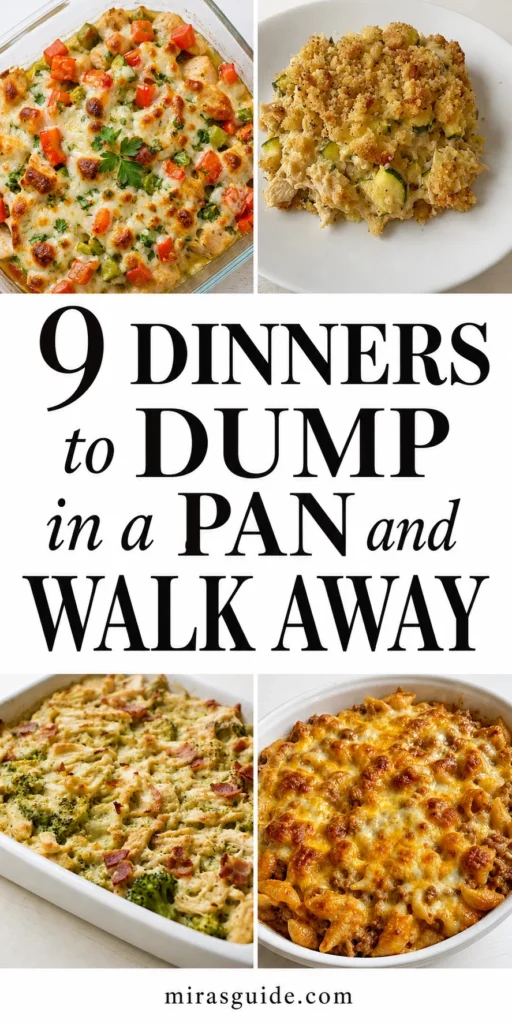 9 Dump-and-Bake Casserole Recipes for Busy Weeknights