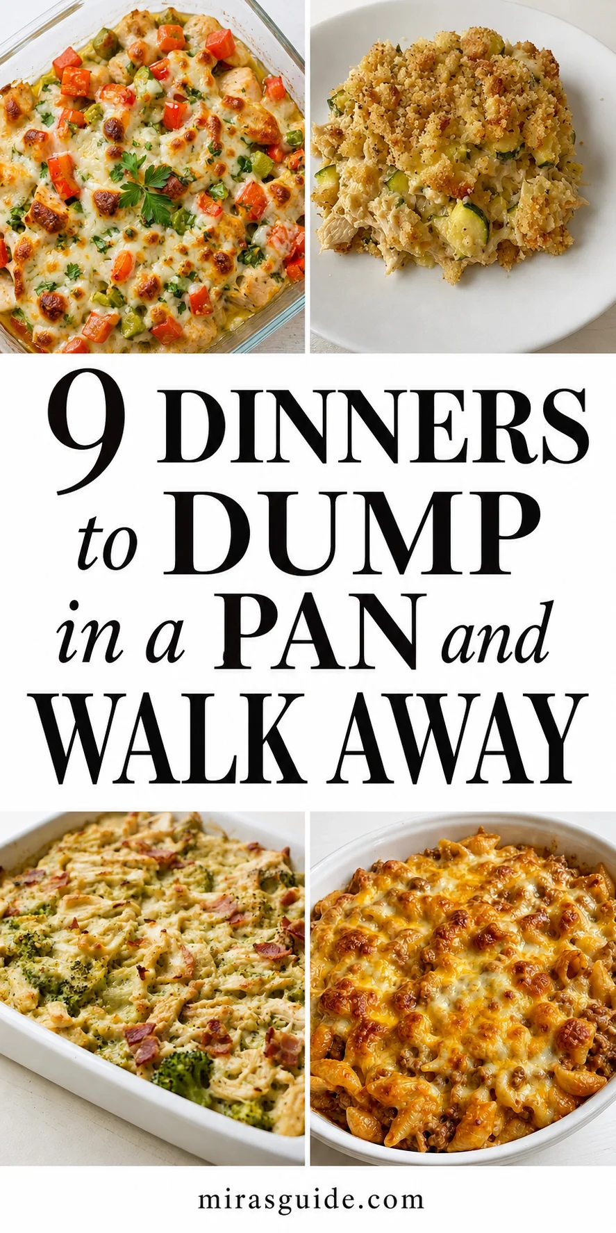 9 Dump-and-Bake Casserole Recipes for Busy Weeknights