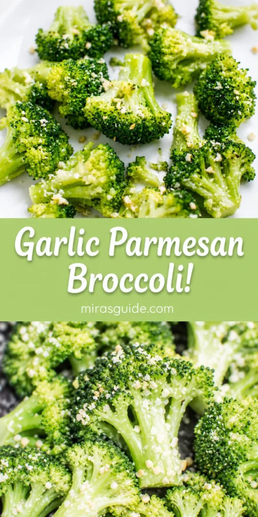 Garlic Parmesan Broccoli