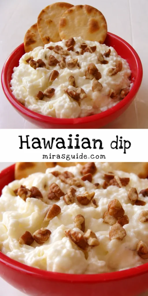Hawaiian pineapple coconut dip — party dessert dip