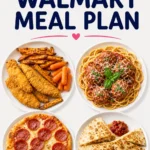 Kid Friendly Walmart Meal Plan Pinterest meal plan pin