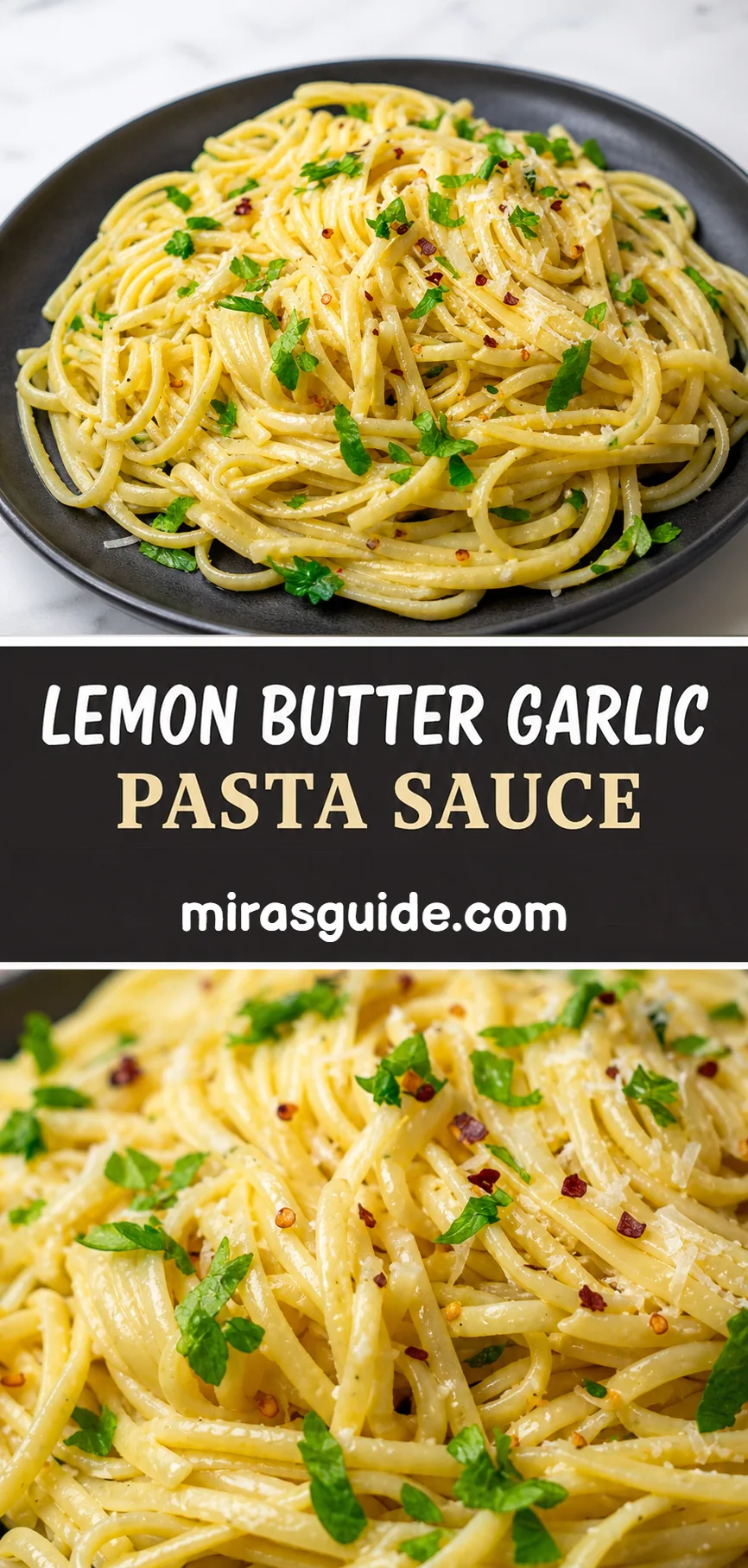 Lemon Butter Garlic Pasta