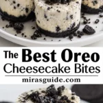 Mini Oreo cheesecake bites — 30 minute dessert recipe